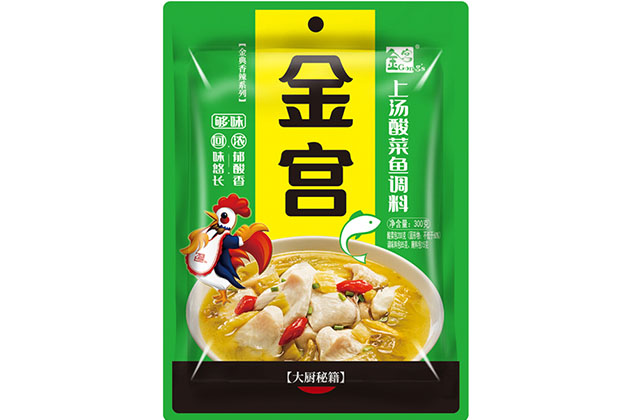 金宮上湯酸菜魚(yú)調(diào)料